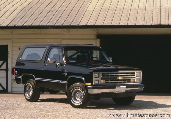 Chevrolet Blazer 1985