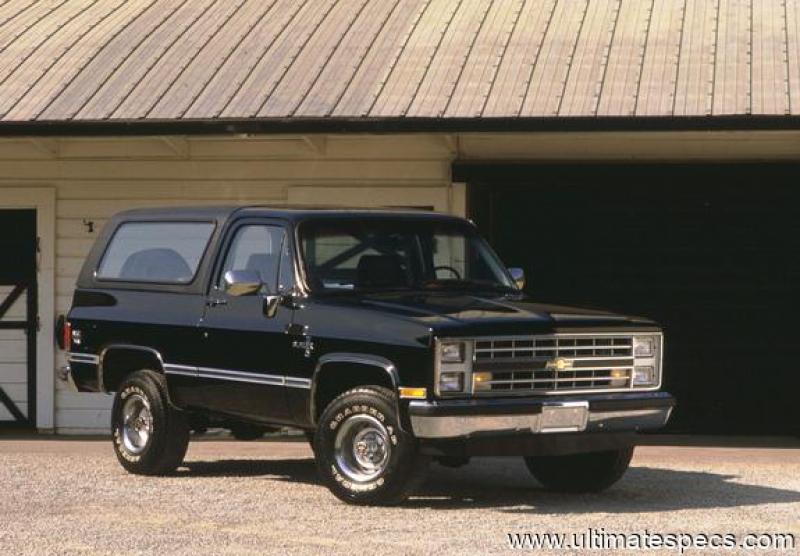 Chevrolet Blazer 1985 image