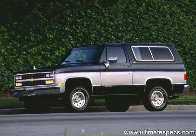 Chevrolet Blazer 1989 image