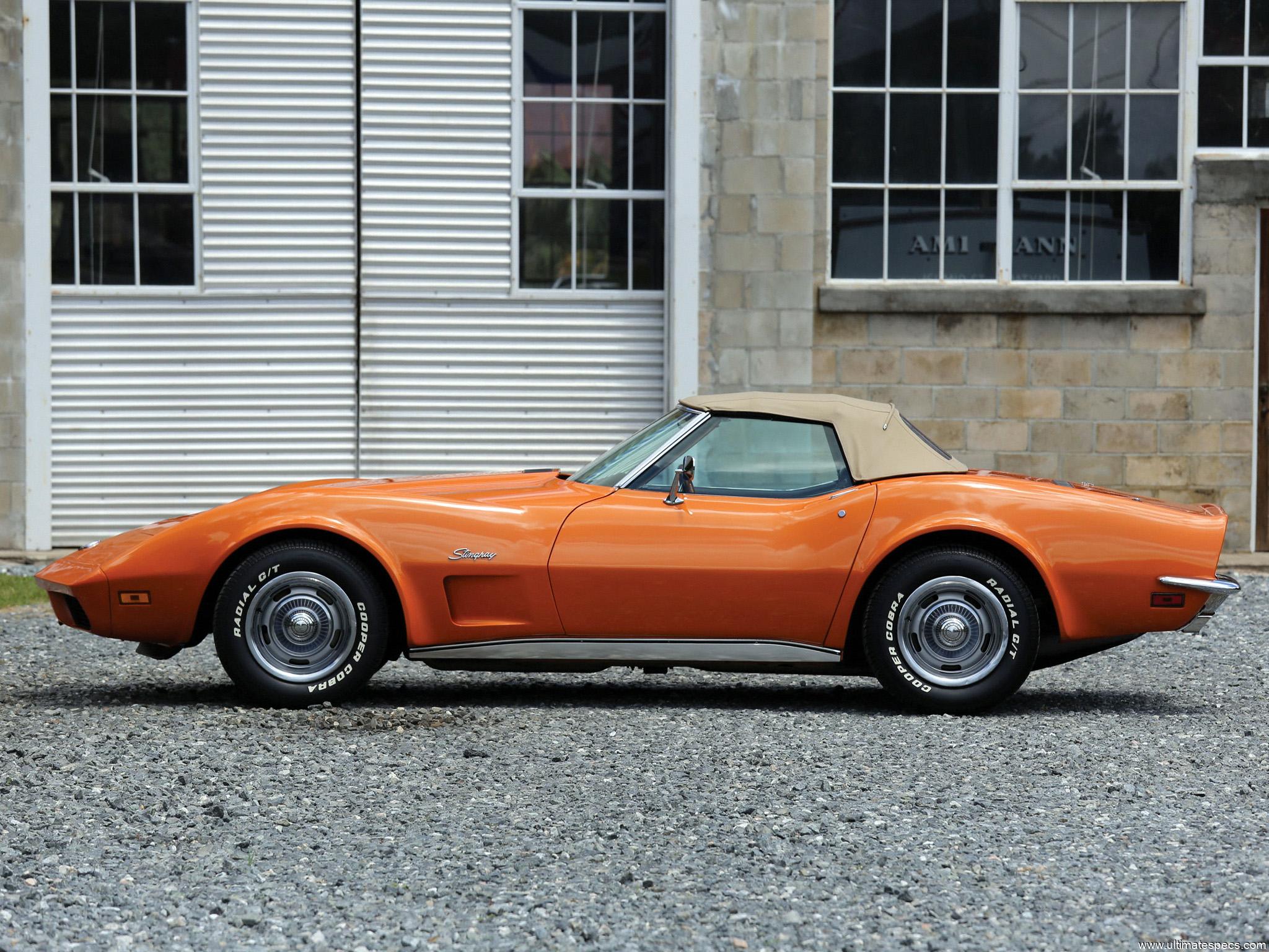 Chevrolet Corvette C3 Stingray Convertible 1973