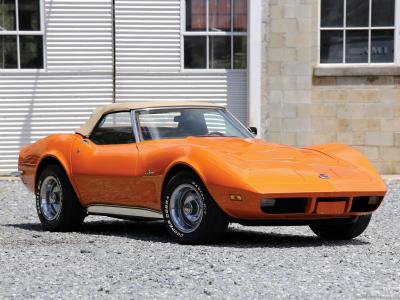 Chevrolet Corvette C3 Stingray Convertible 1973 454-4 V8 Turbo-Jet 275HP (1972)