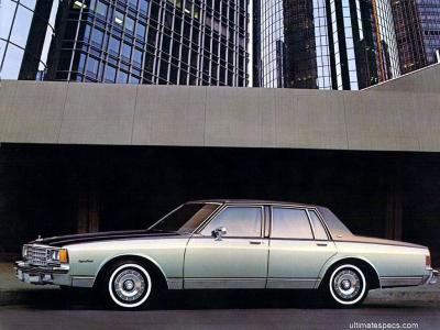 Chevrolet Caprice 3 Sedan 1981 5.0 V8 Automatic 4-speed (1980)