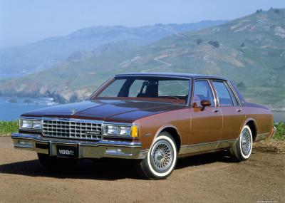 Chevrolet Caprice 3 Sedan 1982 3.8 V6 231 cu-in Automatic 3-speed (1982)