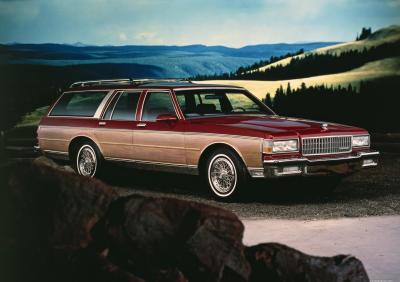 Chevrolet Caprice 3 Wagon 1987 5.0 V8 Automatic 4-speed (1986)