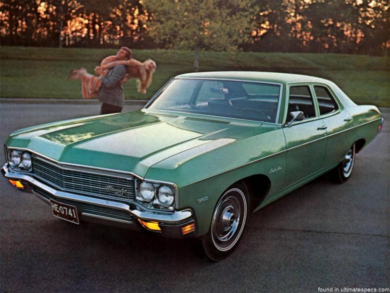 Chevrolet Bel Air 6th Gen 4 Door Sedan 1970 image