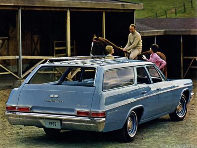 Chevrolet Bel Air 6th Gen Wagon 1966 427 V8 Turbo-Jet 390HP 4-speed Manual (1965)