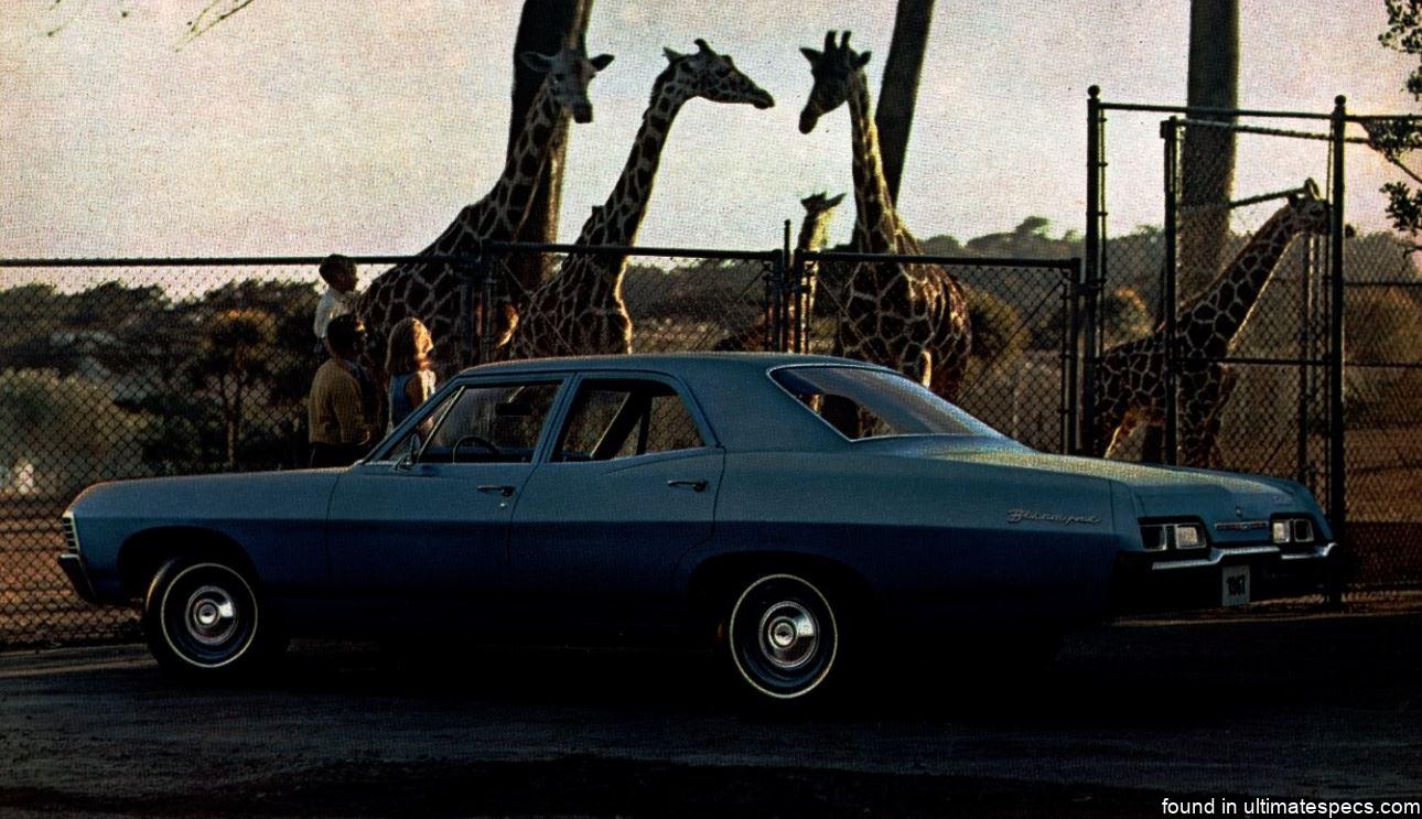 Chevrolet Biscayne 4th Gen 4 Door Sedan 1967