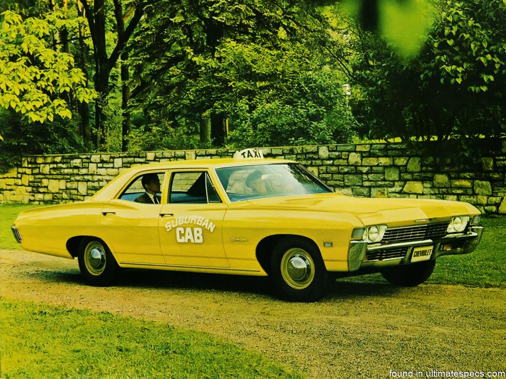 Chevrolet Biscayne 4th Gen 4 Door Sedan 1968