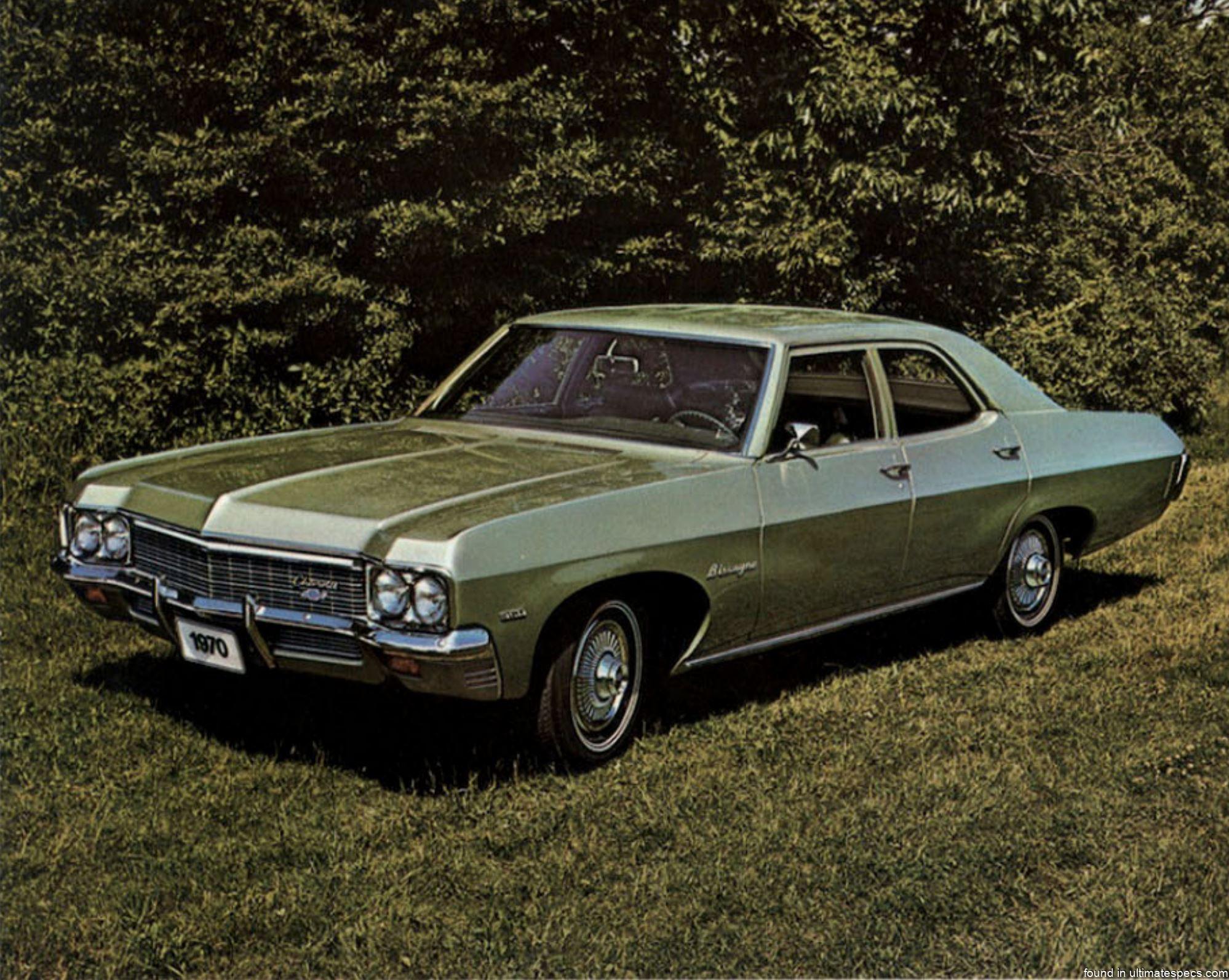 Chevrolet Biscayne 4th Gen 4 Door Sedan 1970