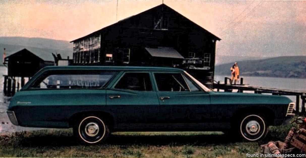 Chevrolet Biscayne 4th Gen Station Wagon 1967