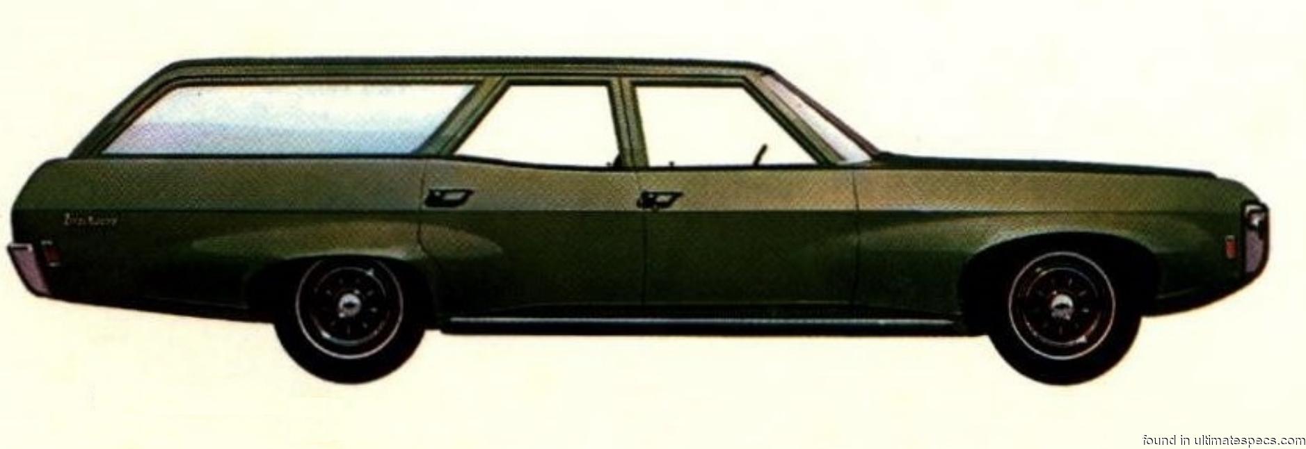 Chevrolet Biscayne 4th Gen Brookwood Wagon 1970