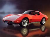 Chevrolet Corvette C3 Coupe 1975 350 V8 Hydra-Matic Auto