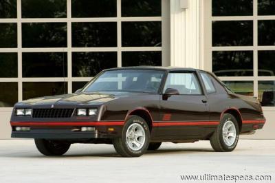 Chevrolet Monte Carlo IV SS 5.0 V8 150hp (1985)