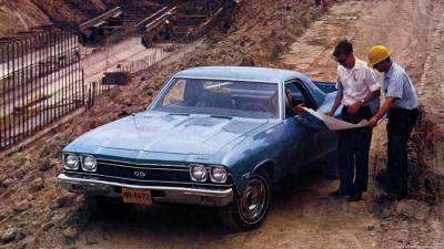 Chevrolet El Camino III 307 V8 Automatic Turbo-Hydramatic (1970)