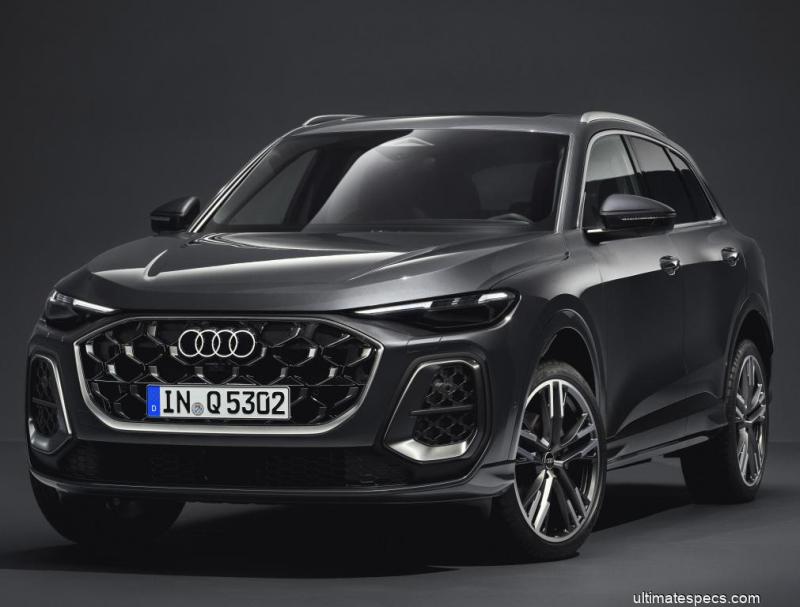 Audi Q5 2025 Charakterystyki techniczne samochodu, Zużycie paliwa