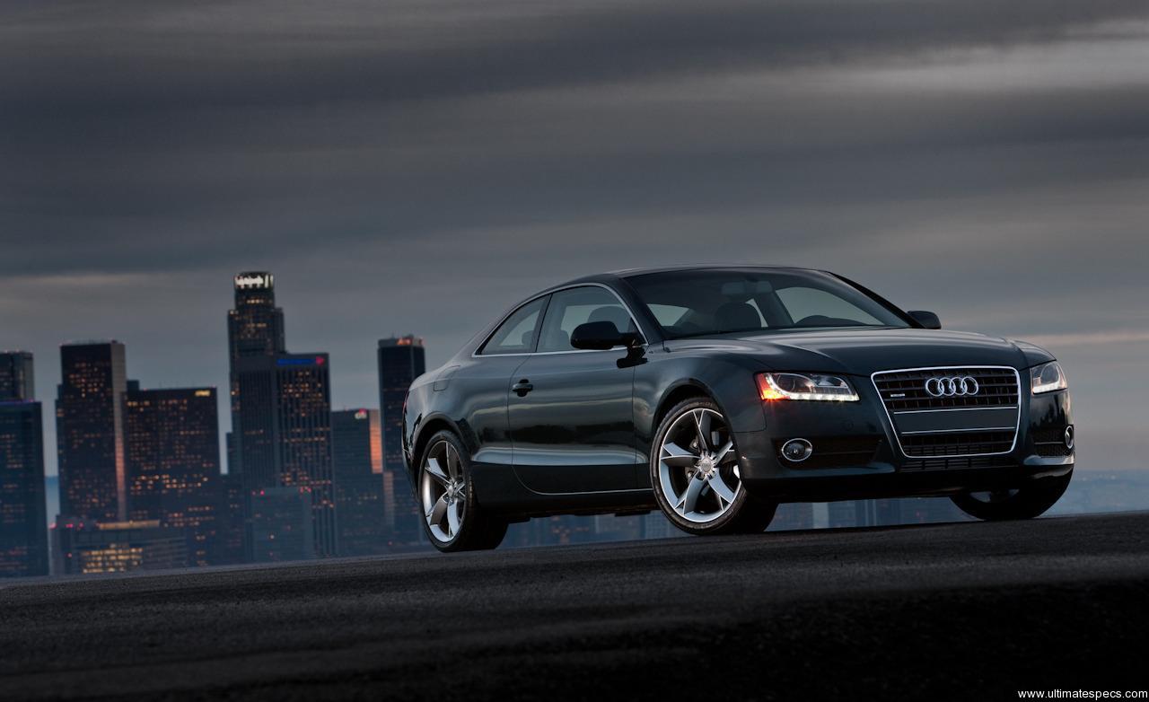 Audi a5 красная
