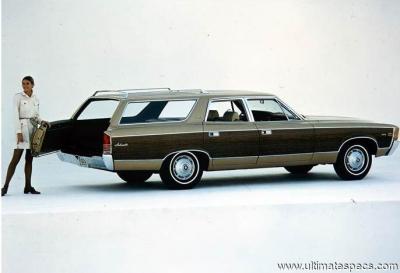 AMC Ambassador 1967 Cross Country Station Wagon 232 Six 2-Barrel Shift-Command Auto DPL (1967)