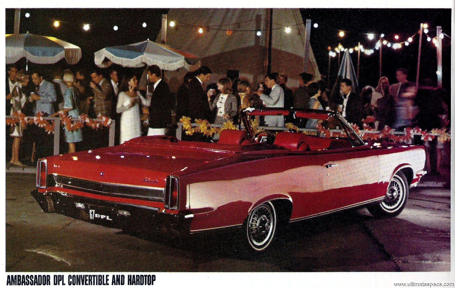 AMC Ambassador 1967 DPL Convertible