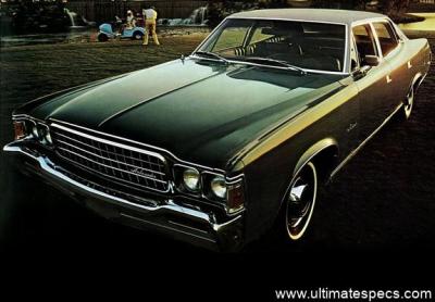 AMC Ambassador 1973 Sedan Brougham 304 V8 Torque-Command Auto (1972)