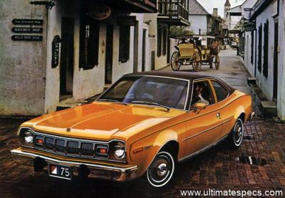 AMC Hornet Hatchback 1975 258 Auto X Technical Specs, Fuel Consumption,  Dimensions
