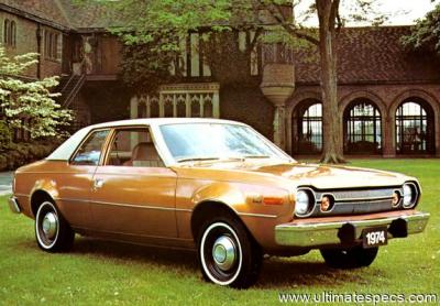 AMC Hornet Sedan 2-door 1974 232 (1973)