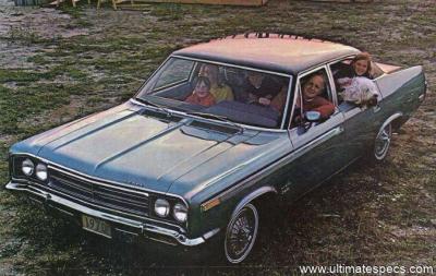 AMC Rebel 4-Door Sedan 1970 232-1B Six 3-Speed Manual SST (1969)