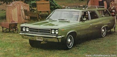 AMC Rebel Station Wagon 1970 360-2B V8 Shift-Command Auto SST (1969)