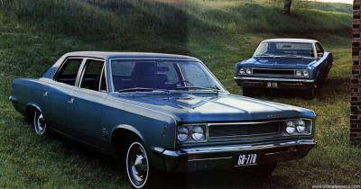 AMC Rebel 4-Door Sedan 1968 770 232-1B Six 3-Speed Manual (1967)