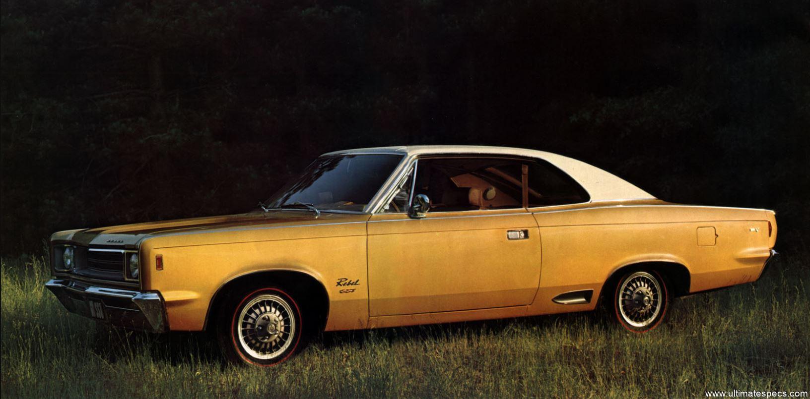 AMC Rebel Hardtop 1968