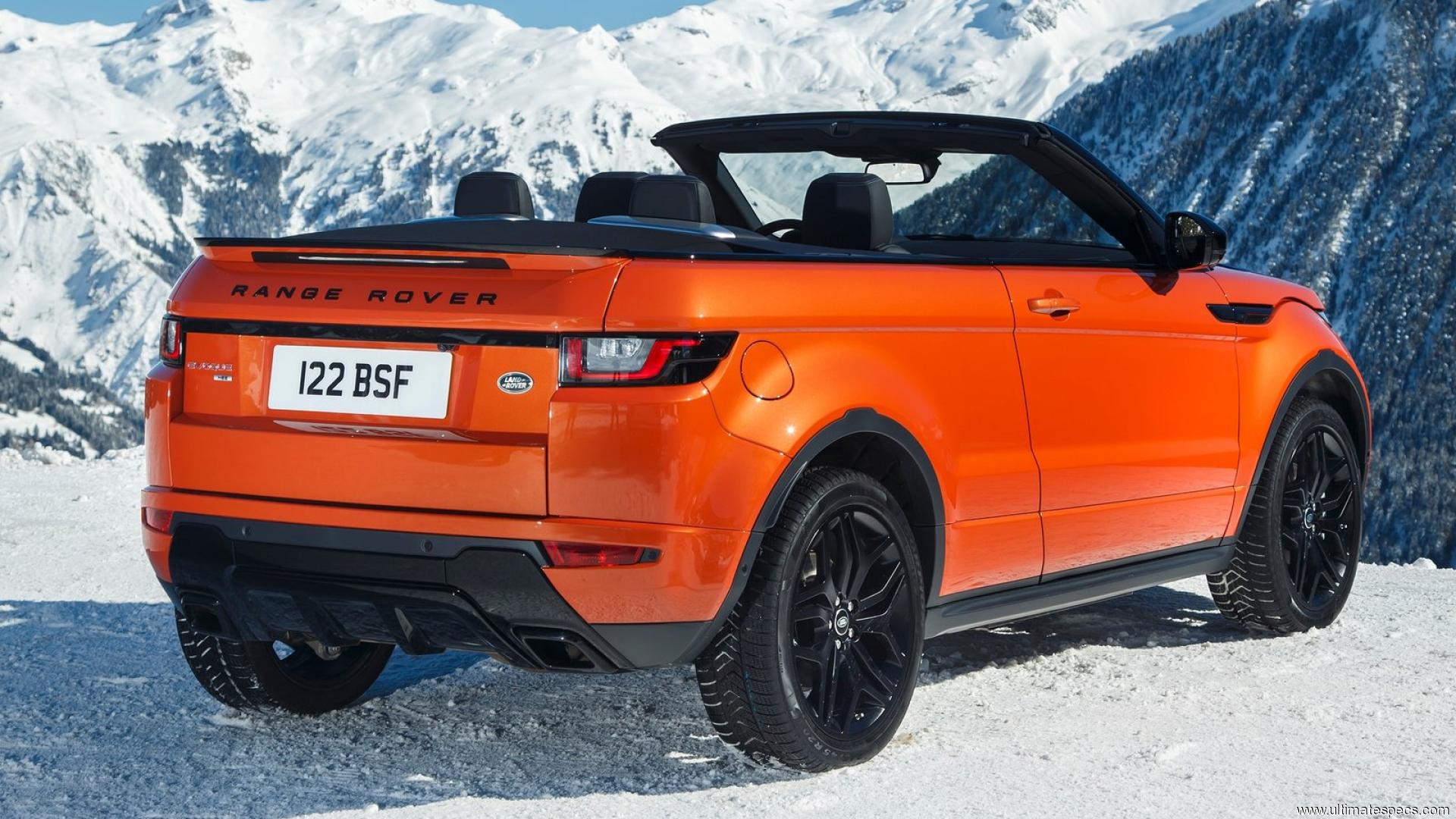 Land Rover Range Rover Evoque Convertible