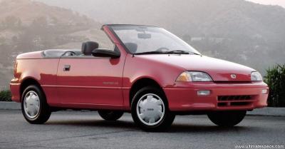 Geo Metro Convertible 1992 LSi 5-speed (1991)