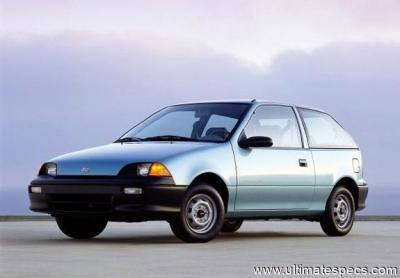 Geo Metro 1992 Hatchback Coupe XFi 5-speed (1992)