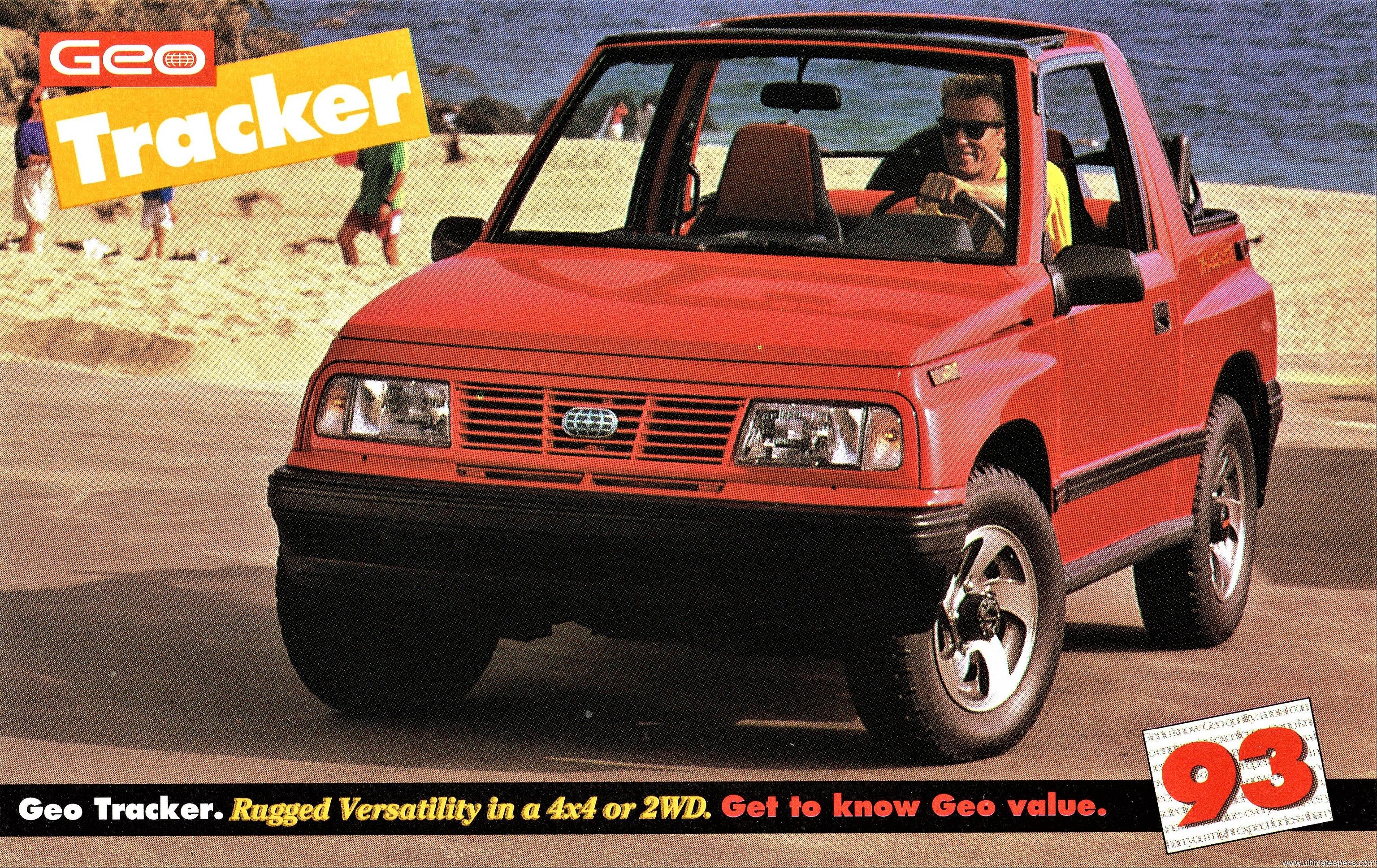 Geo Tracker 1993 Convertible