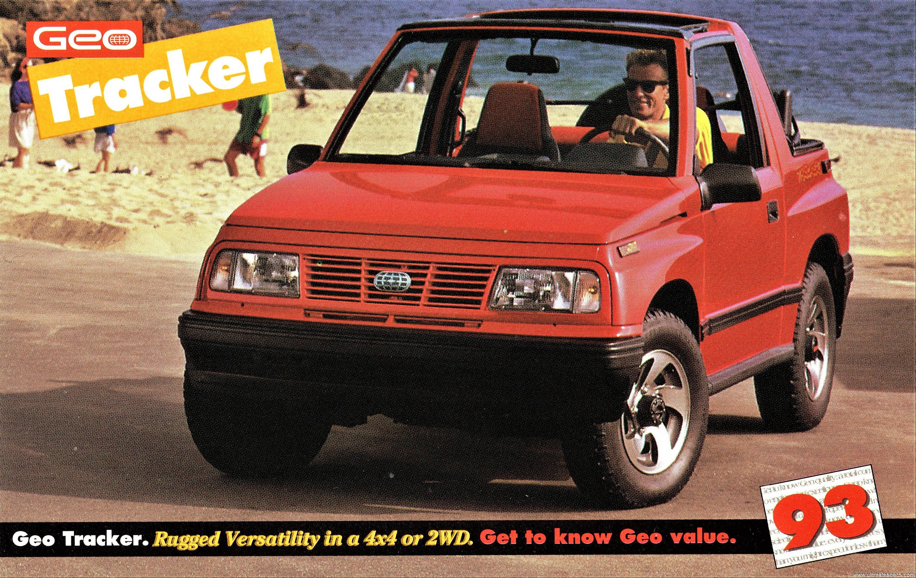 Geo Tracker 1993 Convertible