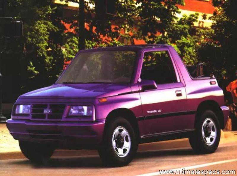 Geo Tracker 1996 Convertible image