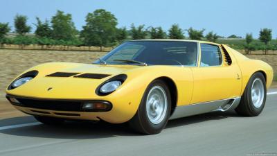 Lamborghini Miura P400SV Technical Specs, Fuel Consumption, Dimensions