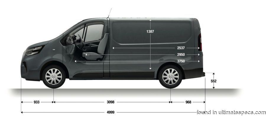 Nissan Primastar L2H1 Van