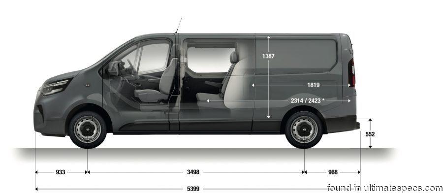 Nissan Primastar L2H1 CrewCab