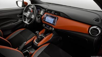ClimAir 3984 Déflecteurs latéraux Dark Nissan Micra 5-Portes 2017 K14 