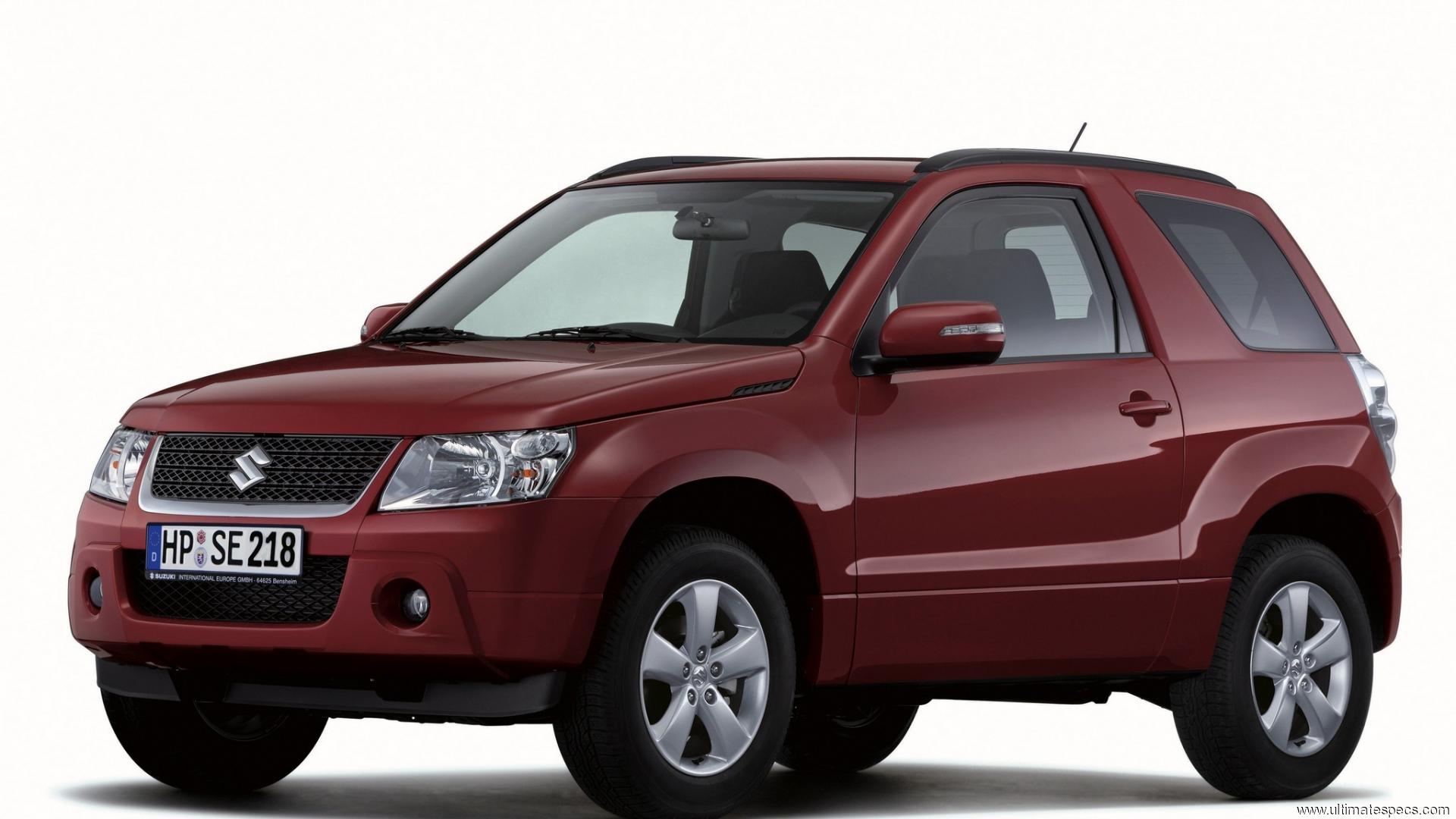 Suzuki grand vitara объем