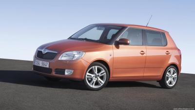 Skoda Fabia II 1.2 Young specs, dimensions