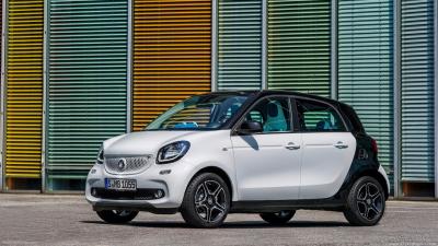 Smart Forfour (W453) 52 kW (71HP) specs, dimensions