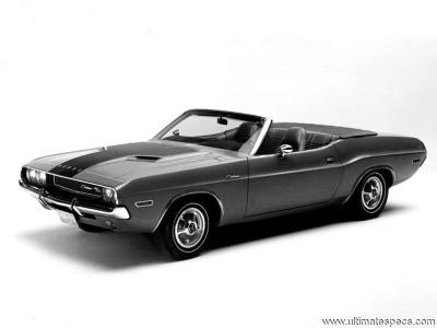 Dodge Challenger R/T Convertible (JS-27) 440 V8 Magnum 4-speed (1969)