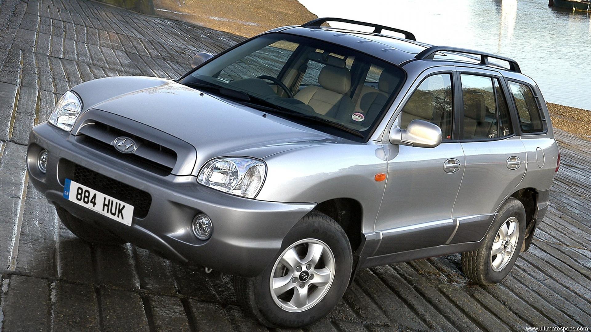 Hyundai santa fe 2001 года