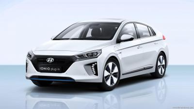 Gymnastiek Groene achtergrond neem medicijnen Hyundai Ioniq 1.6 GDI HEV Technical Specs, Dimensions