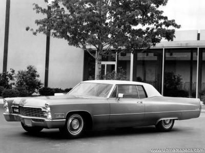 Cadillac DeVille III Coupe 472 V8 3-speed Hydra-matic (1967)