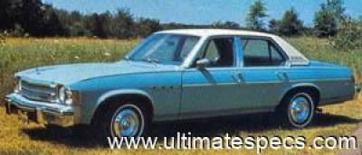 Buick Apollo Sedan 1975 4.3L V8 Hydra-Matic Auto (1974)