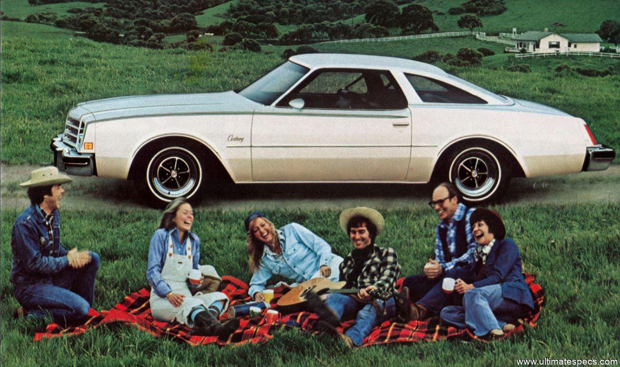 Buick Century Colonnade Hardtop Coupe 1976