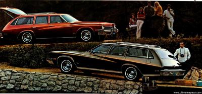 Buick Century Station Wagon 1973 Luxus 350-4 V8 Hydra-Matic Auto (1972)