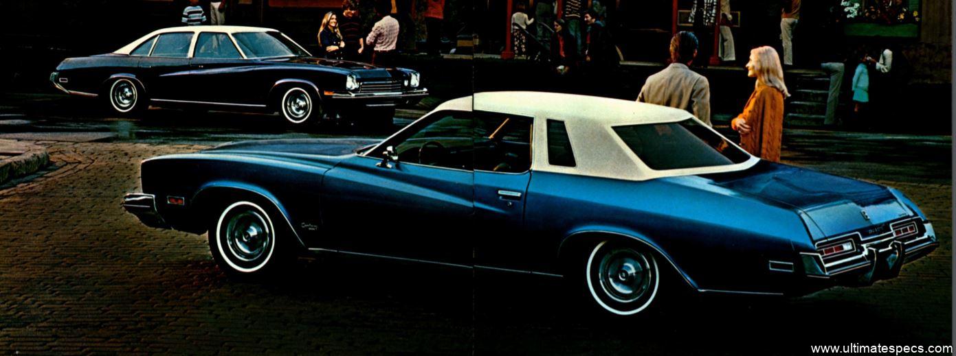 Buick Century Luxus Colonnade Hardtop Coupe 1973